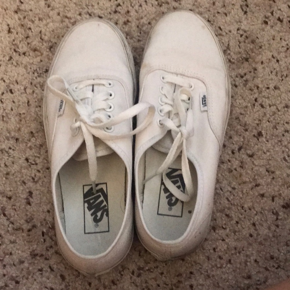 White vans.